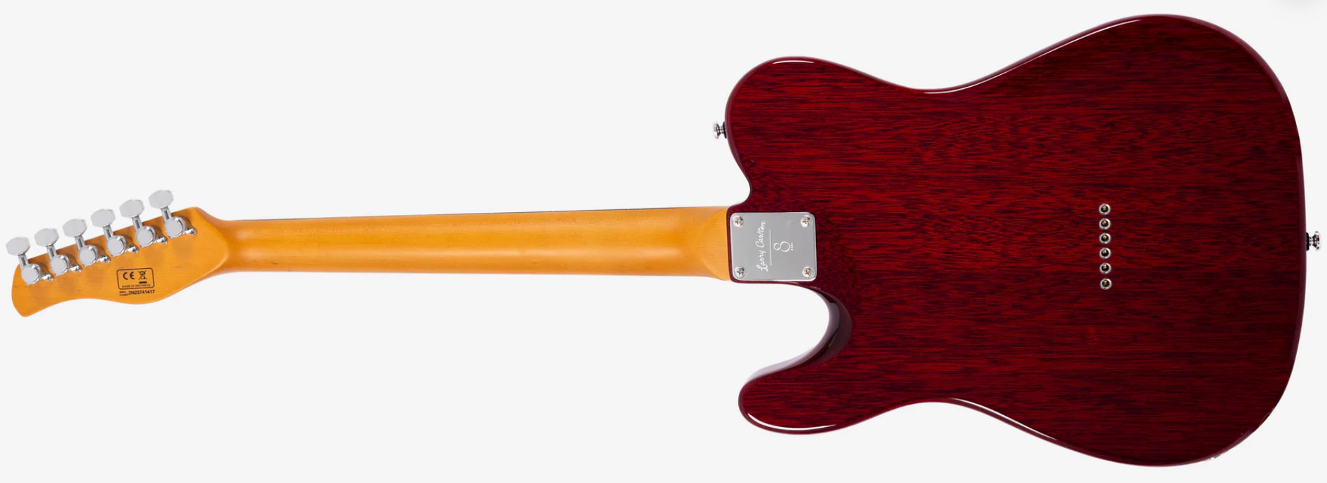Sire Larry Carlton T7tm Signature 2s P90 Ht Rw - See Through Red - Tel shape electric guitar - Variation 1
