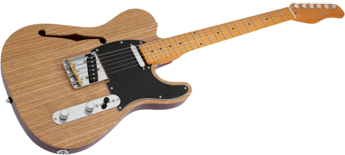 Sire Larry Carlton T7tv Signature 2s Ht Mn - Natural - Semi-hollow electric guitar - Variation 2