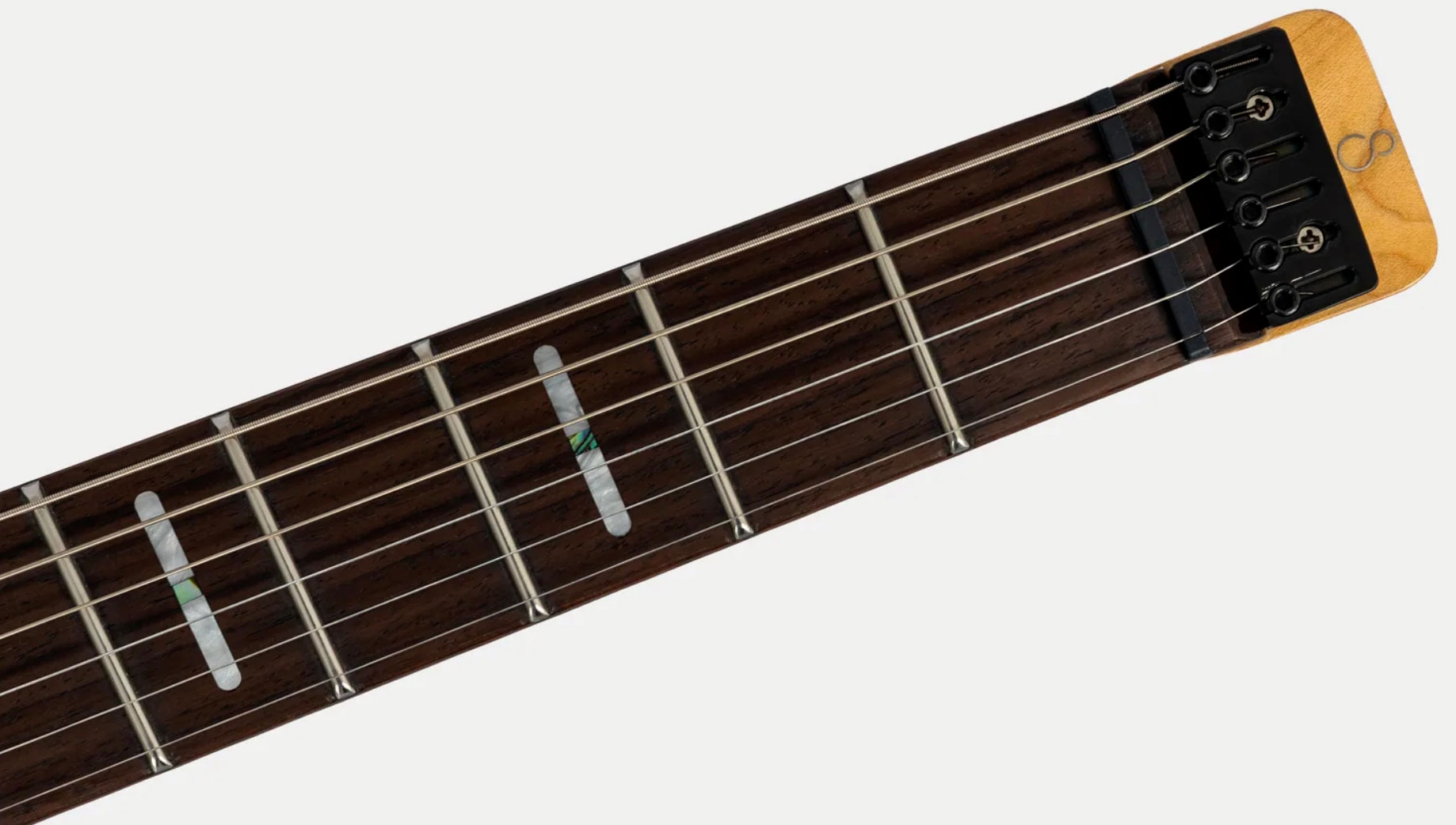 Sire Larry Carlton X6 Headless Multiscale 2h Trem Rw - Transparent Black - Multi-Scale Guitar - Variation 3