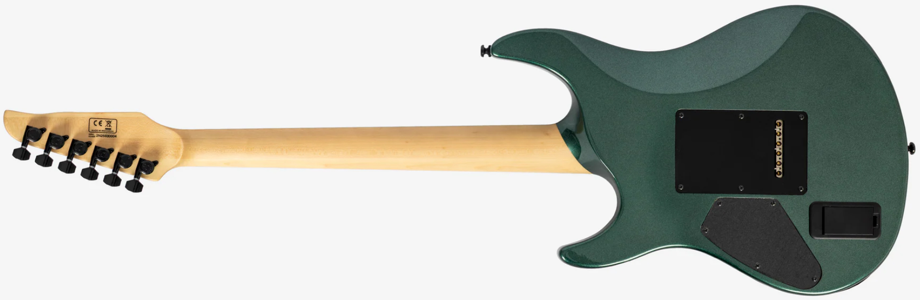 Sire Larry Carlton Y10 2h Fishman Fluence Trem Eb - Metallic Green - Str shape electric guitar - Variation 1