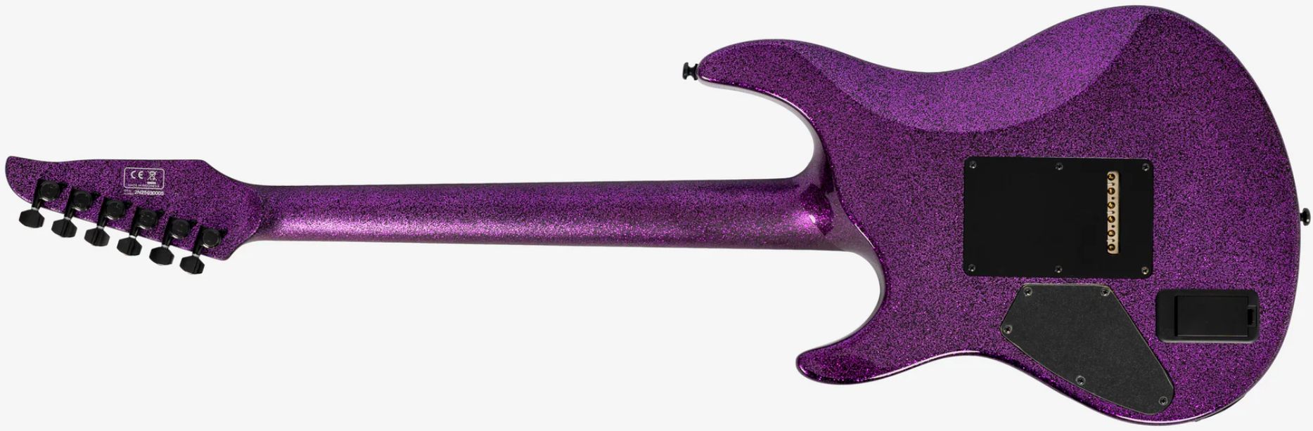 Sire Larry Carlton Y10 2h Fishman Fluence Trem Eb - Purple Sparkle - Str shape electric guitar - Variation 1