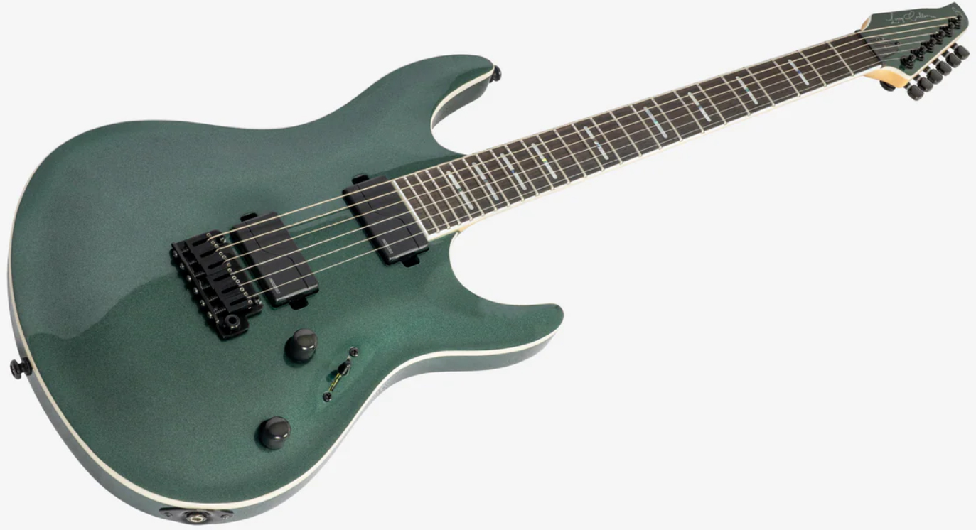 Sire Larry Carlton Y10 2h Fishman Fluence Trem Eb - Metallic Green - Str shape electric guitar - Variation 2