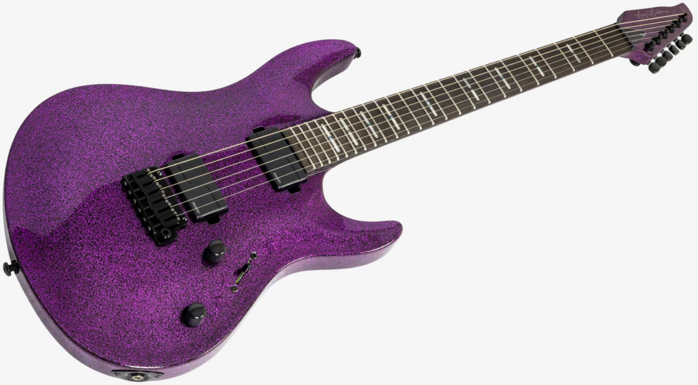 Sire Larry Carlton Y10 2h Fishman Fluence Trem Eb - Purple Sparkle - Str shape electric guitar - Variation 2