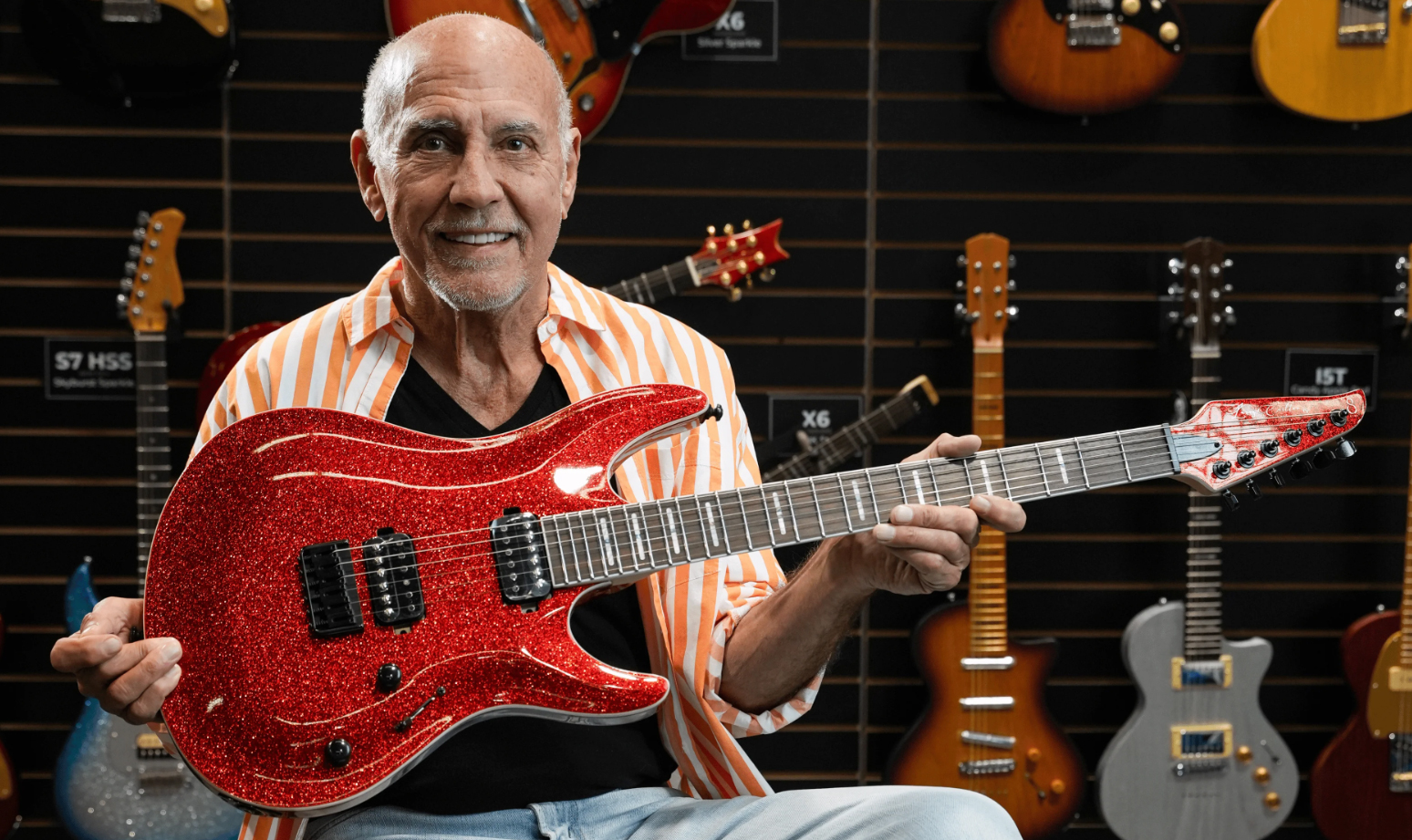 Sire Larry Carlton Y5 2h Ht Rw - Red Sparkle - Str shape electric guitar - Variation 4