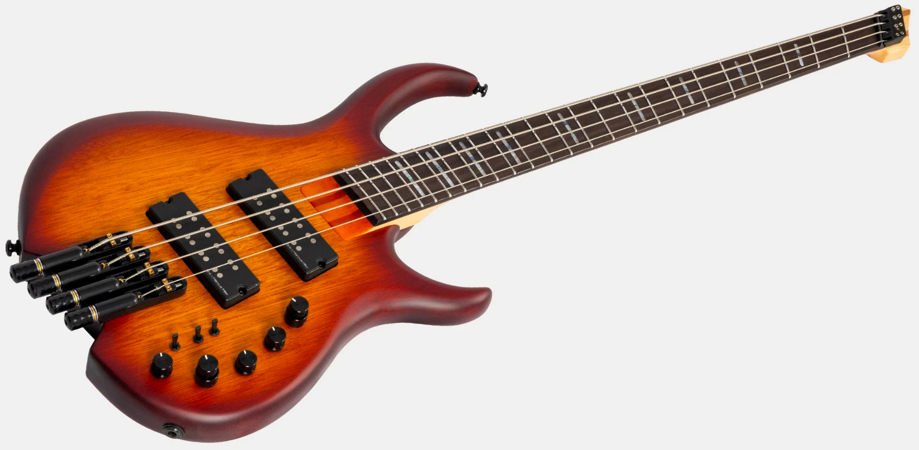 Sire Marcus Miller M6 Headless 4st Multiscale Active Rw - Tobacco Sunburst Satin - Solid body electric bass - Variation 2