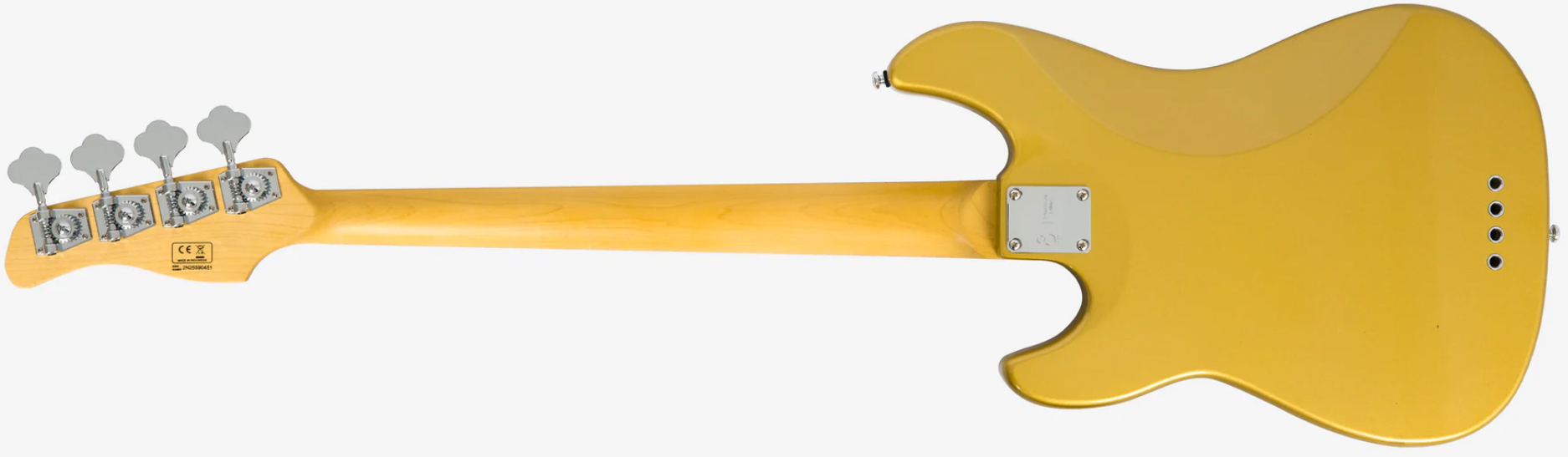 Sire Marcus Miller P5 Alder 4st Mn - Metallic Gold - Solid body electric bass - Variation 1