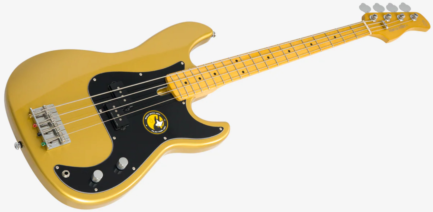 Sire Marcus Miller P5 Alder 4st Mn - Metallic Gold - Solid body electric bass - Variation 2