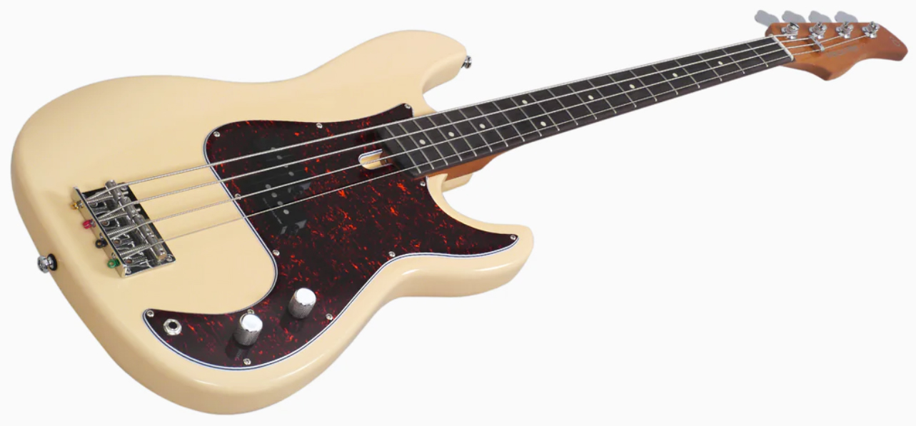 Sire Marcus Miller P5r 4st Lh 4c Gaucher Rw - Vintage White - Solid body electric bass - Variation 1