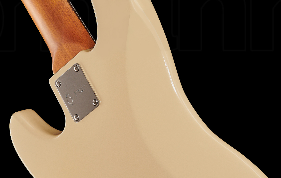 Sire Marcus Miller P5r 5st Lh 5c Gaucher Rw - Vintage White - Solid body electric bass - Variation 2