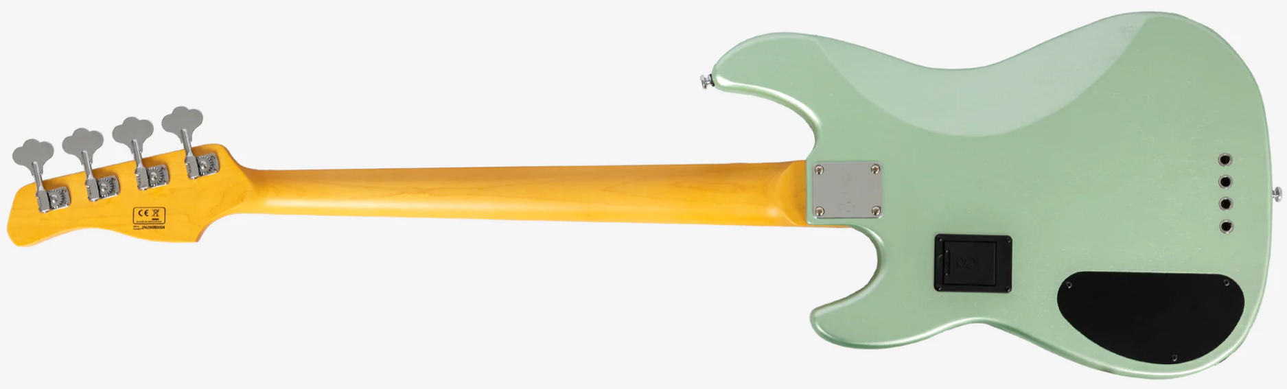 Sire Marcus Miller P6 4st Active Mn - Surf Green Metallic - Solid body electric bass - Variation 1