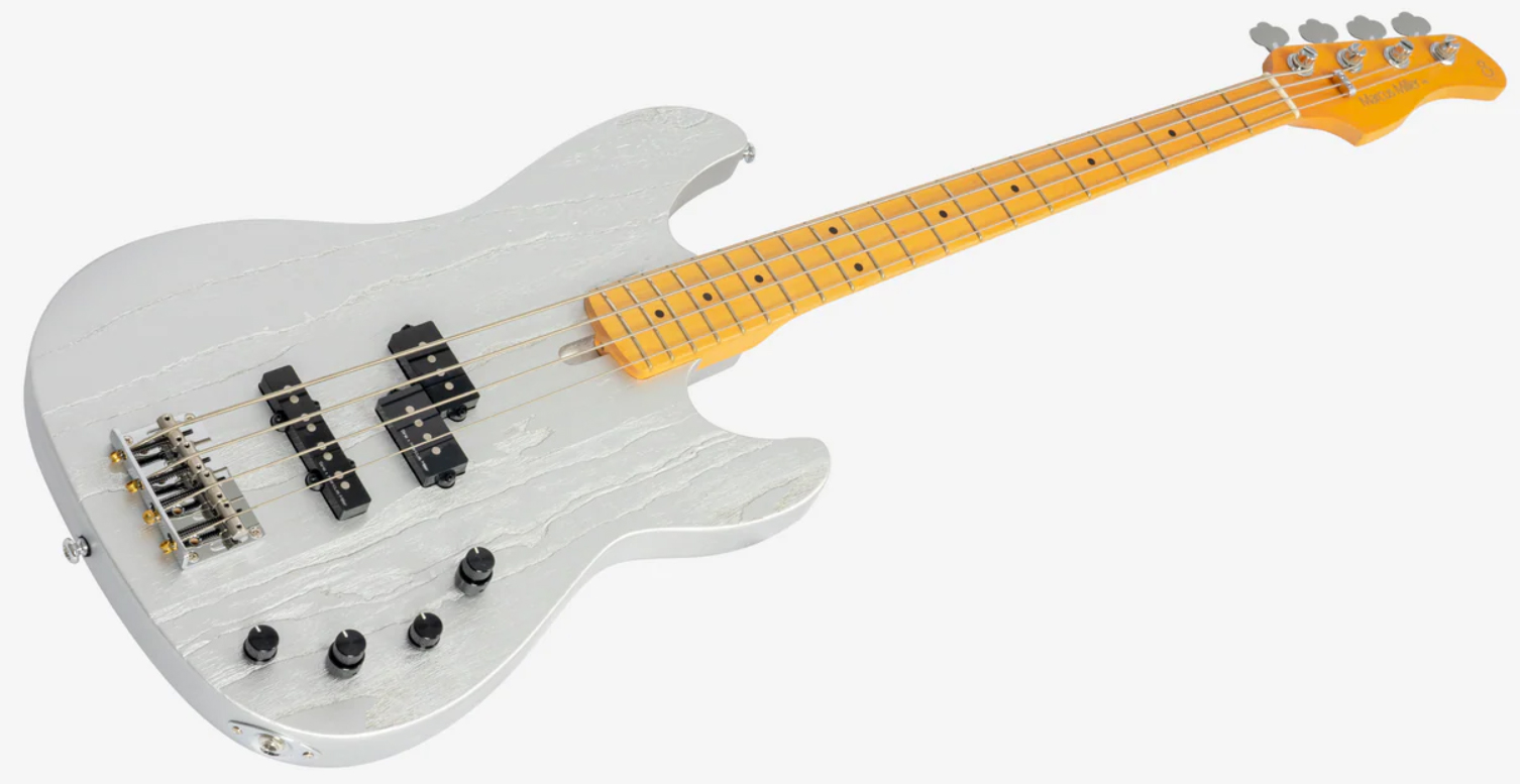 Sire Marcus Miller P6 4st Active Mn - Inca Silver - Solid body electric bass - Variation 2
