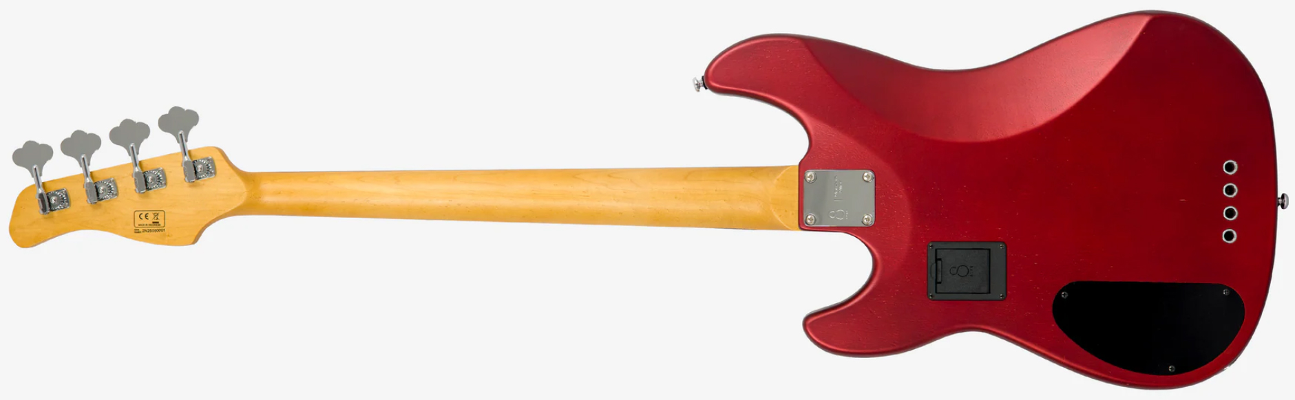 Sire Marcus Miller P6 4st Active Rw - Candy Apple Red - Solid body electric bass - Variation 1