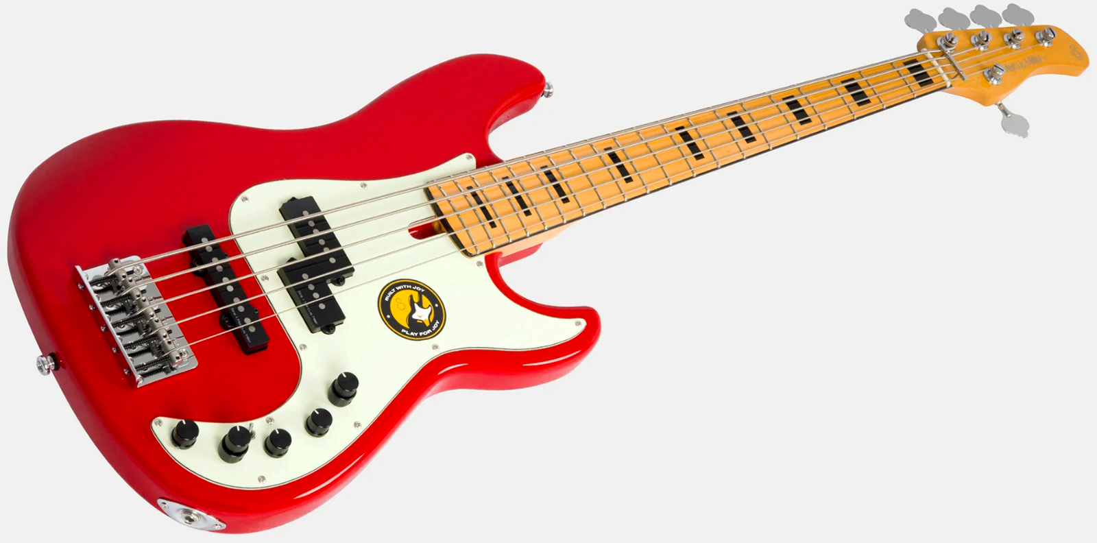 Sire Marcus Miller P7 Alder 5st 5c Active Mn - Dakota Red - Solid body electric bass - Variation 2