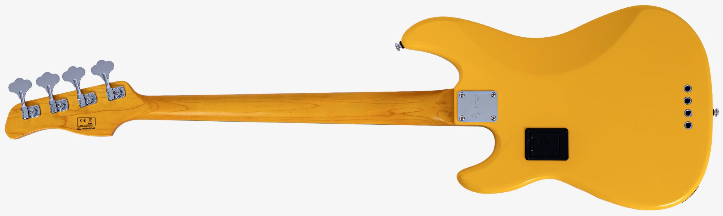 Sire Marcus Miller P7 New Gen 4st Active Mn - Sunshine Yellow - Solid body electric bass - Variation 1