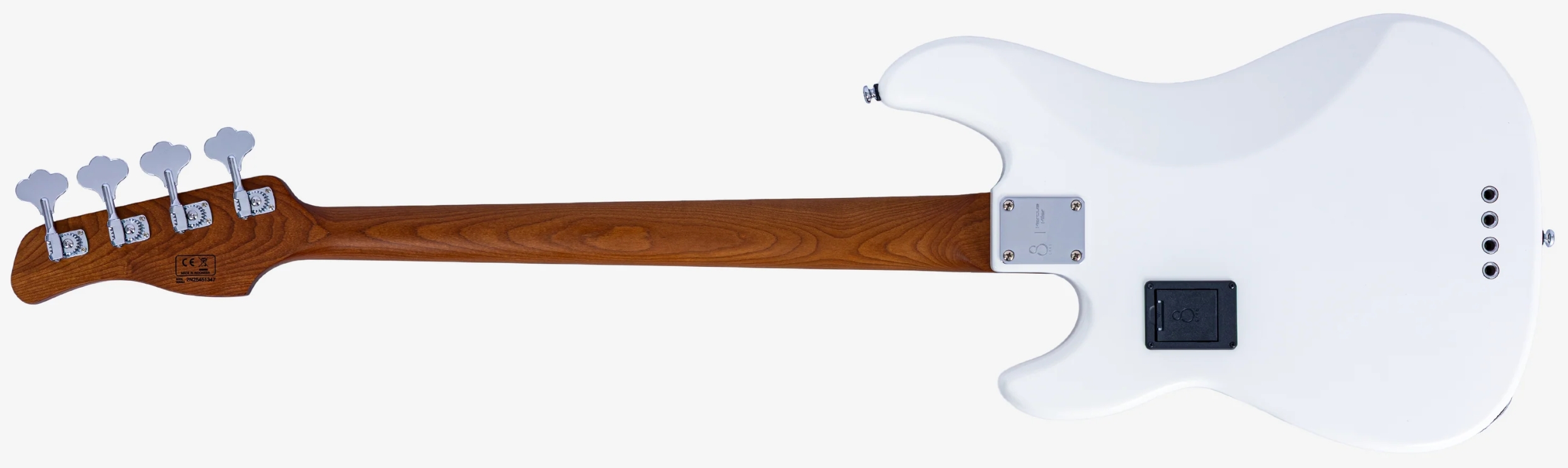 Sire Marcus Miller P7 New Gen 4st Fretless Active Eb - Antique White - Solid body electric bass - Variation 1