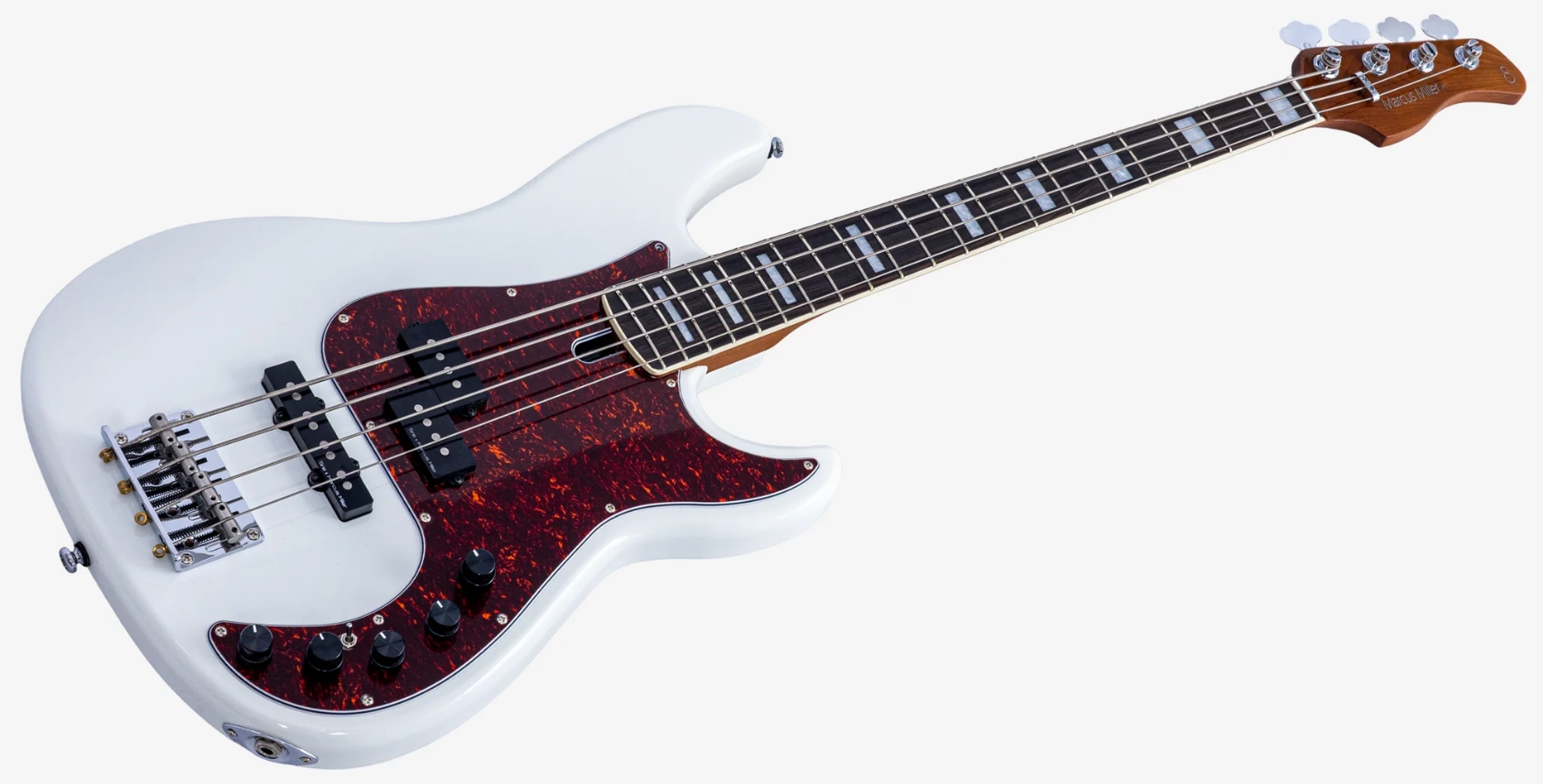 Sire Marcus Miller P7 New Gen 4st Fretless Active Eb - Antique White - Solid body electric bass - Variation 2