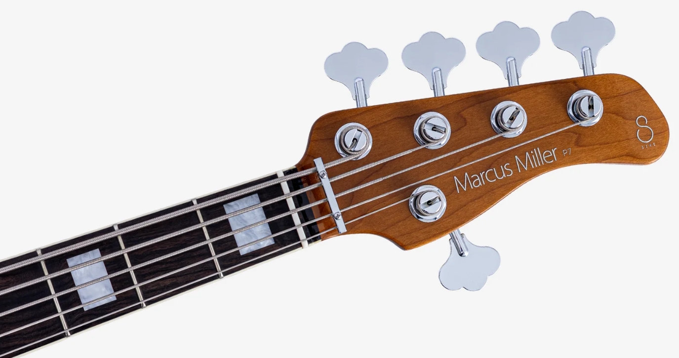 Sire Marcus Miller P7 New Gen 5st 5c Active Eb - Antique White - Solid body electric bass - Variation 3