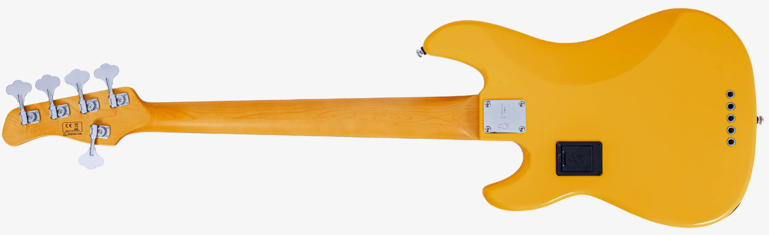 Sire Marcus Miller P7 New Gen 5st 5c Active Mn - Sunshine Yellow - Solid body electric bass - Variation 1