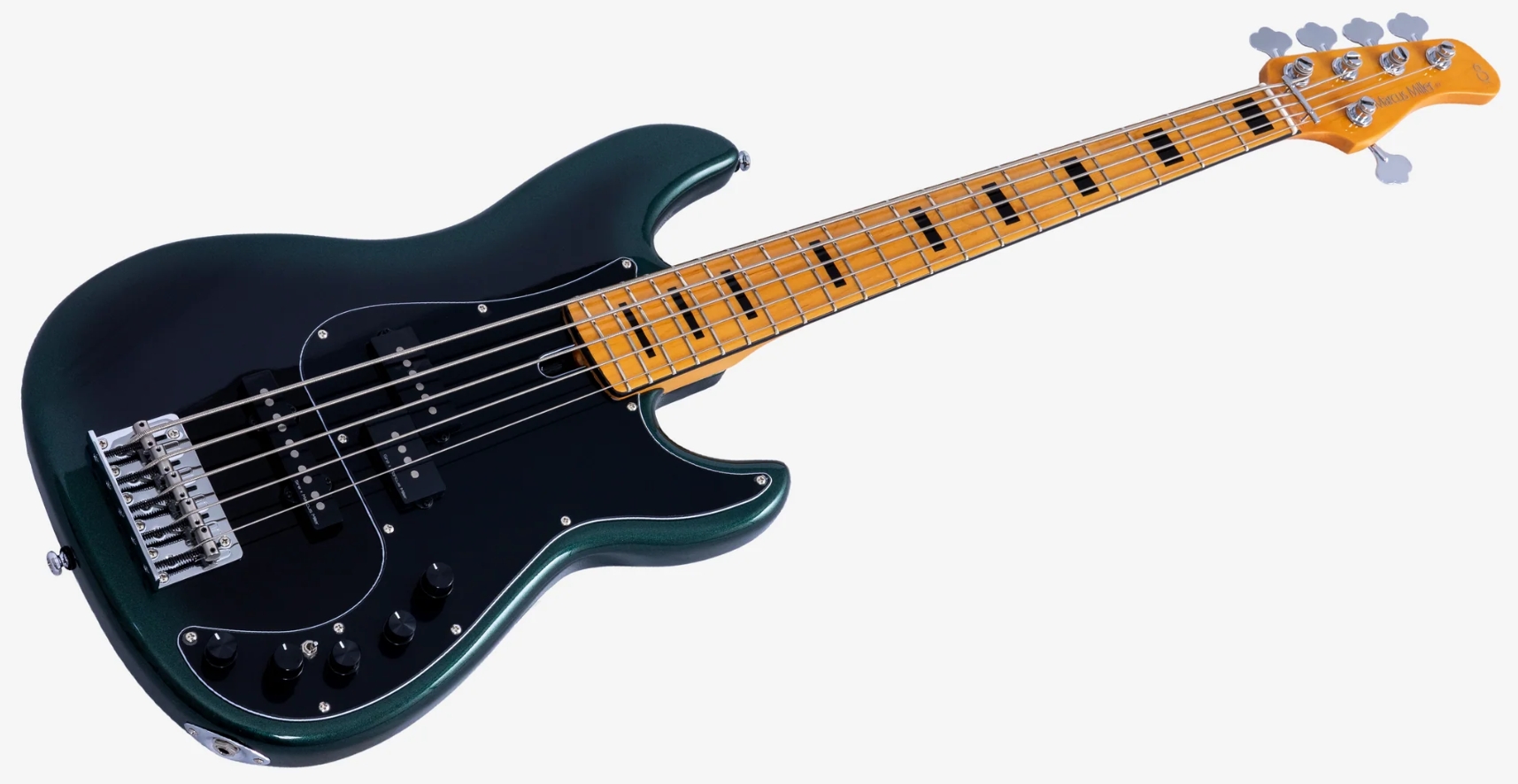 Sire Marcus Miller P7 New Gen 5st 5c Active Mn - Dark Forest - Solid body electric bass - Variation 2