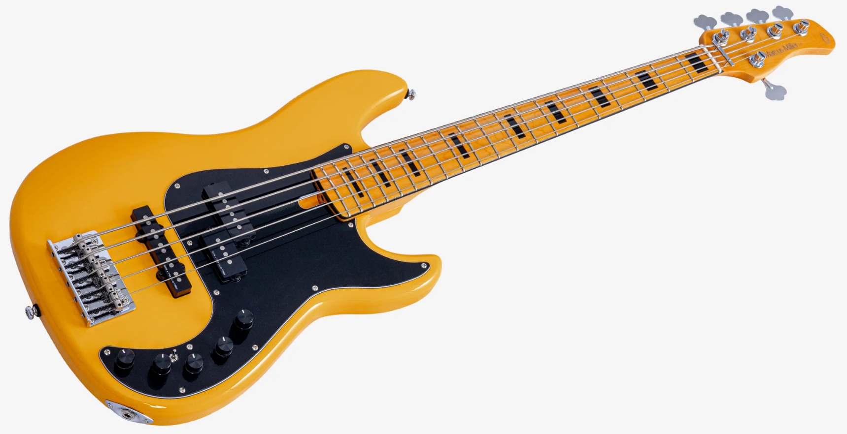 Sire Marcus Miller P7 New Gen 5st 5c Active Mn - Sunshine Yellow - Solid body electric bass - Variation 2
