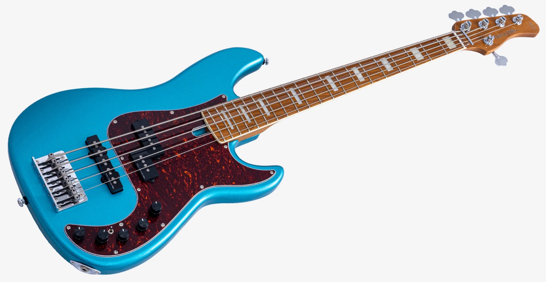 Sire Marcus Miller P7 New Gen 5st 5c Active Mn - Tide Pool - Solid body electric bass - Variation 2