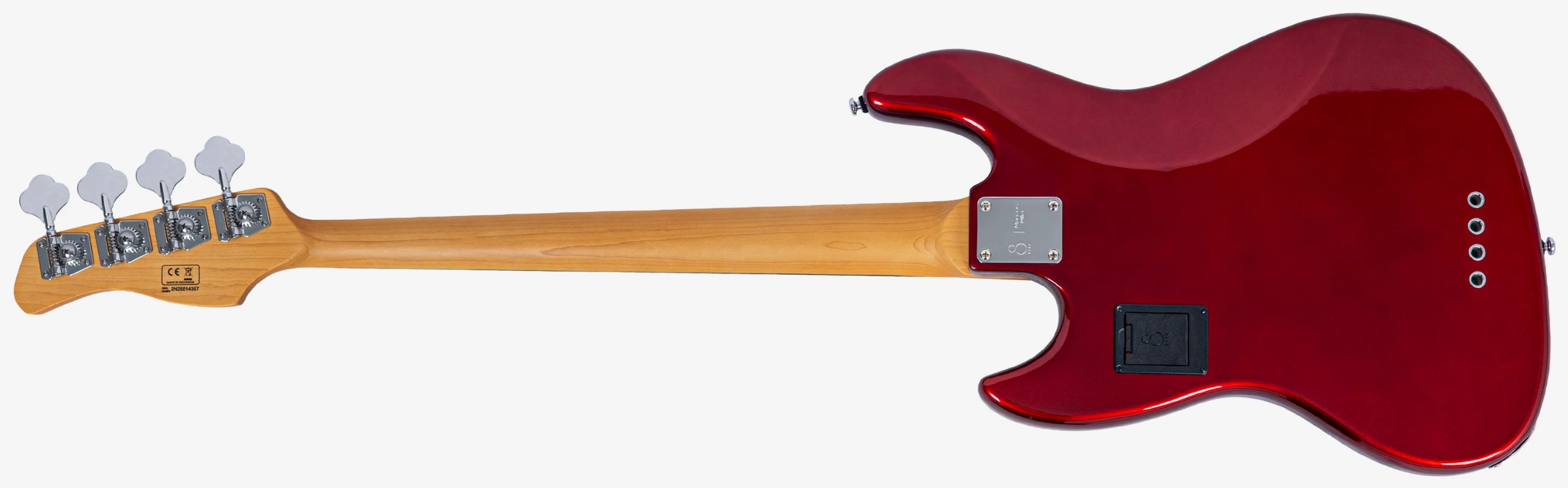 Sire Marcus Miller V3 New Gen 4st Active Rw - Candy Apple Red - Solid body electric bass - Variation 1