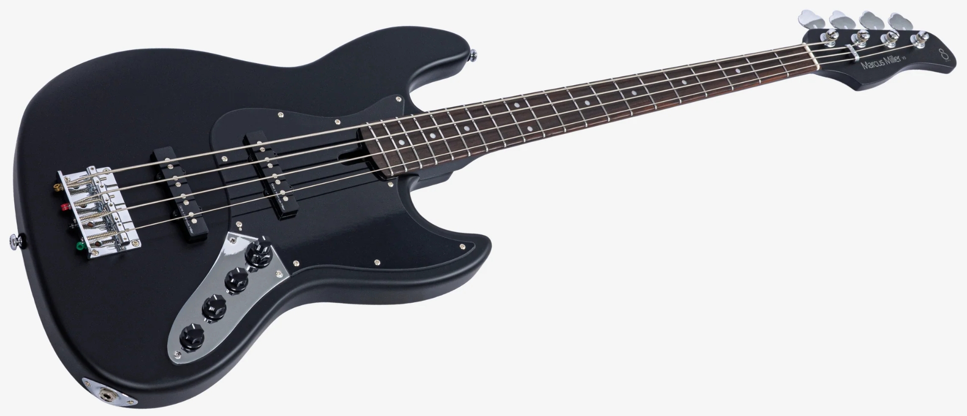 Sire Marcus Miller V3 New Gen 4st Active Rw - Black Satin - Solid body electric bass - Variation 2