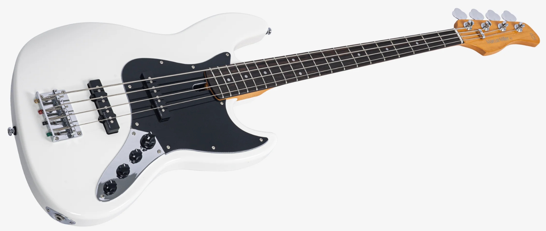 Sire Marcus Miller V3 New Gen 4st Lh Gaucher Active Rw - Antique White - Solid body electric bass - Variation 2