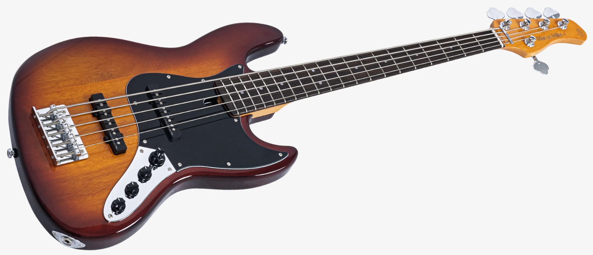 Sire Marcus Miller V3 New Gen 5st 5c Active Rw - Tobacco Sunburst - Solid body electric bass - Variation 2