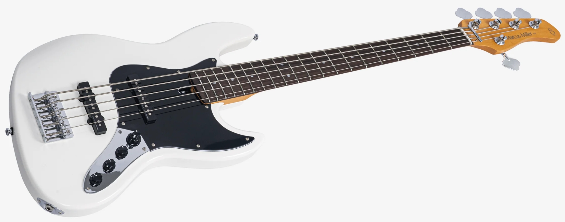 Sire Marcus Miller V3 New Gen 5st 5c Active Rw - Antique White - Solid body electric bass - Variation 2