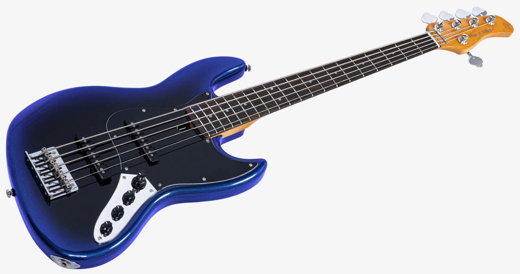Sire Marcus Miller V3 New Gen 5st 5c Active Rw - Midnight Blueburst - Solid body electric bass - Variation 2