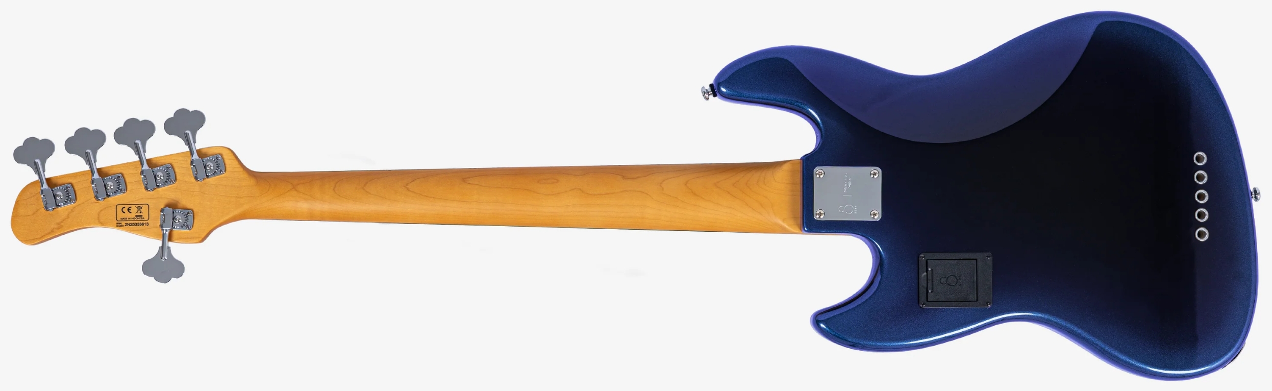 Sire Marcus Miller V3 New Gen 5st Lh 5c Gaucher Active Rw - Midnight Blueburst - Solid body electric bass - Variation 1