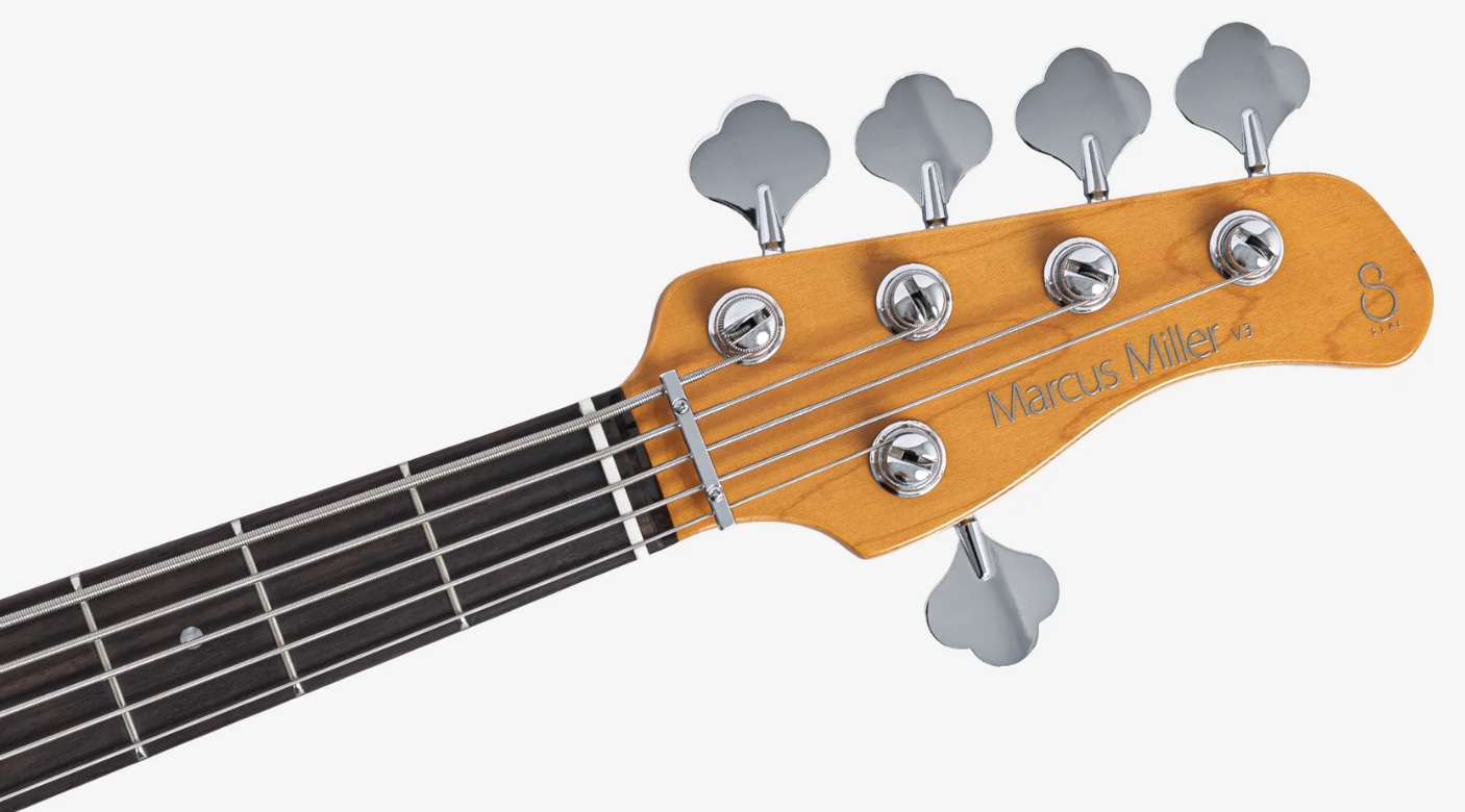 Sire Marcus Miller V3 New Gen 5st Lh 5c Gaucher Active Rw - Antique White - Solid body electric bass - Variation 3