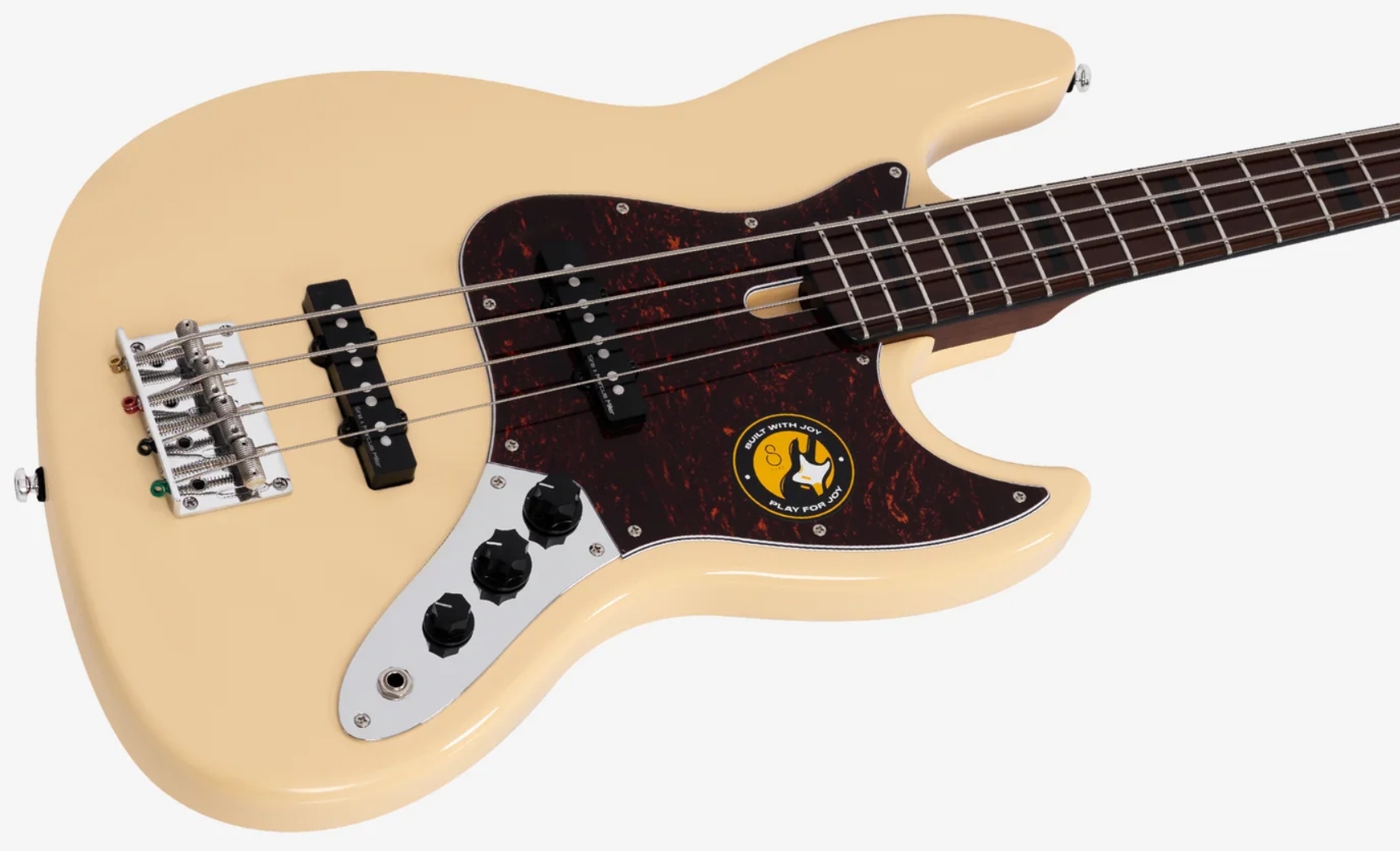 Sire Marcus Miller V5 4st Lh Gaucher Mn - Vintage White - Solid body electric bass - Variation 2