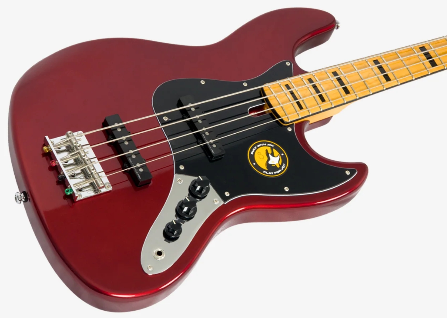 Sire Marcus Miller V5 4st Lh Gaucher Mn - Candy Apple Red - Solid body electric bass - Variation 2