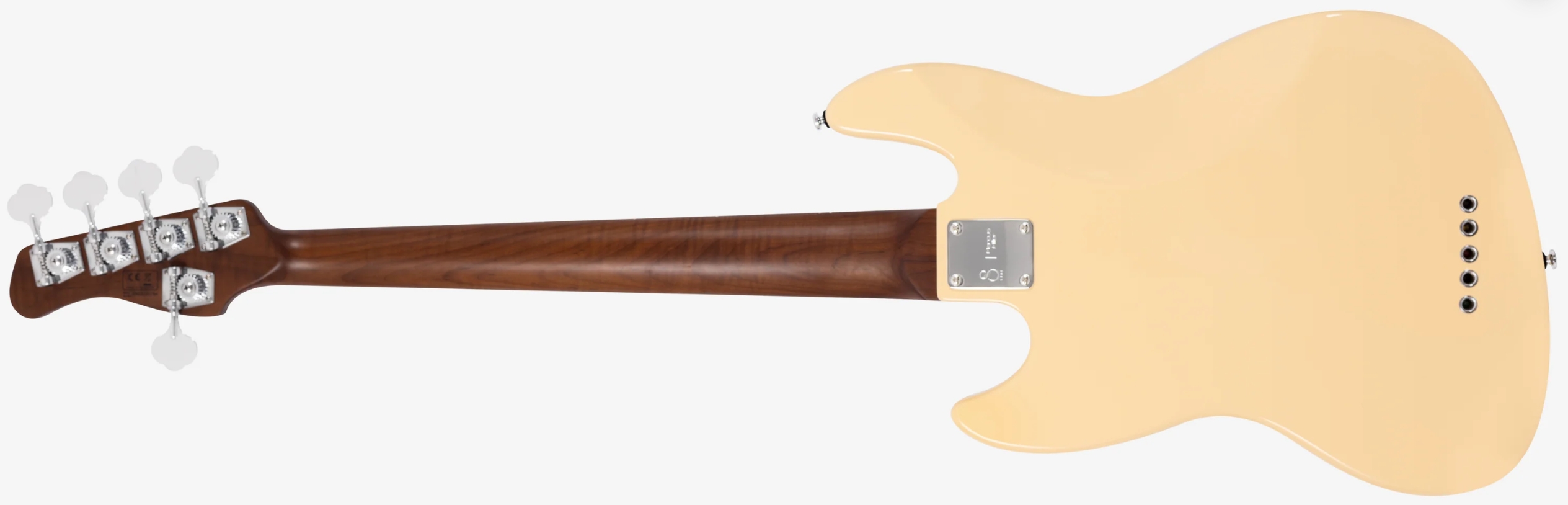 Sire Marcus Miller V5 5st Lh 5c Gaucher Mn - Vintage White - Solid body electric bass - Variation 1