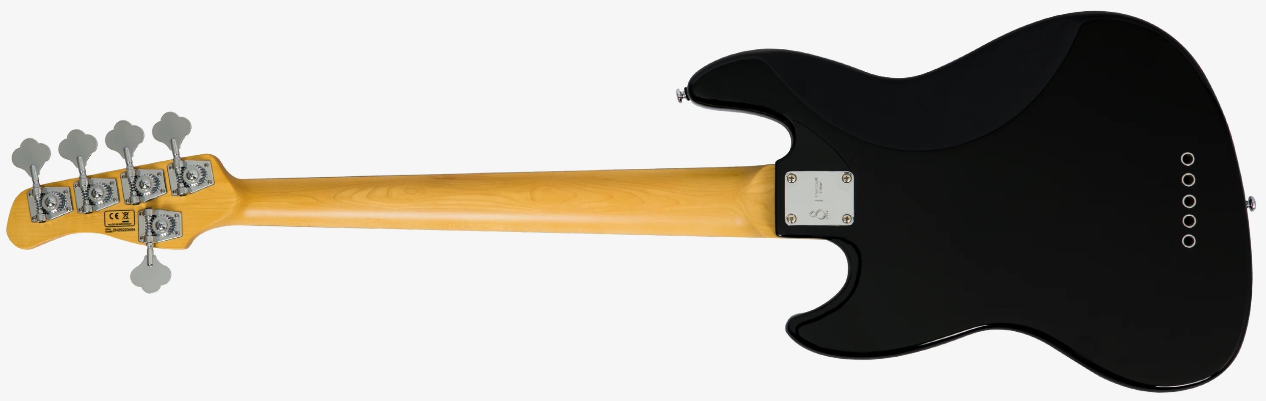 Sire Marcus Miller V5 5st Lh 5c Gaucher Mn - Black - Solid body electric bass - Variation 1