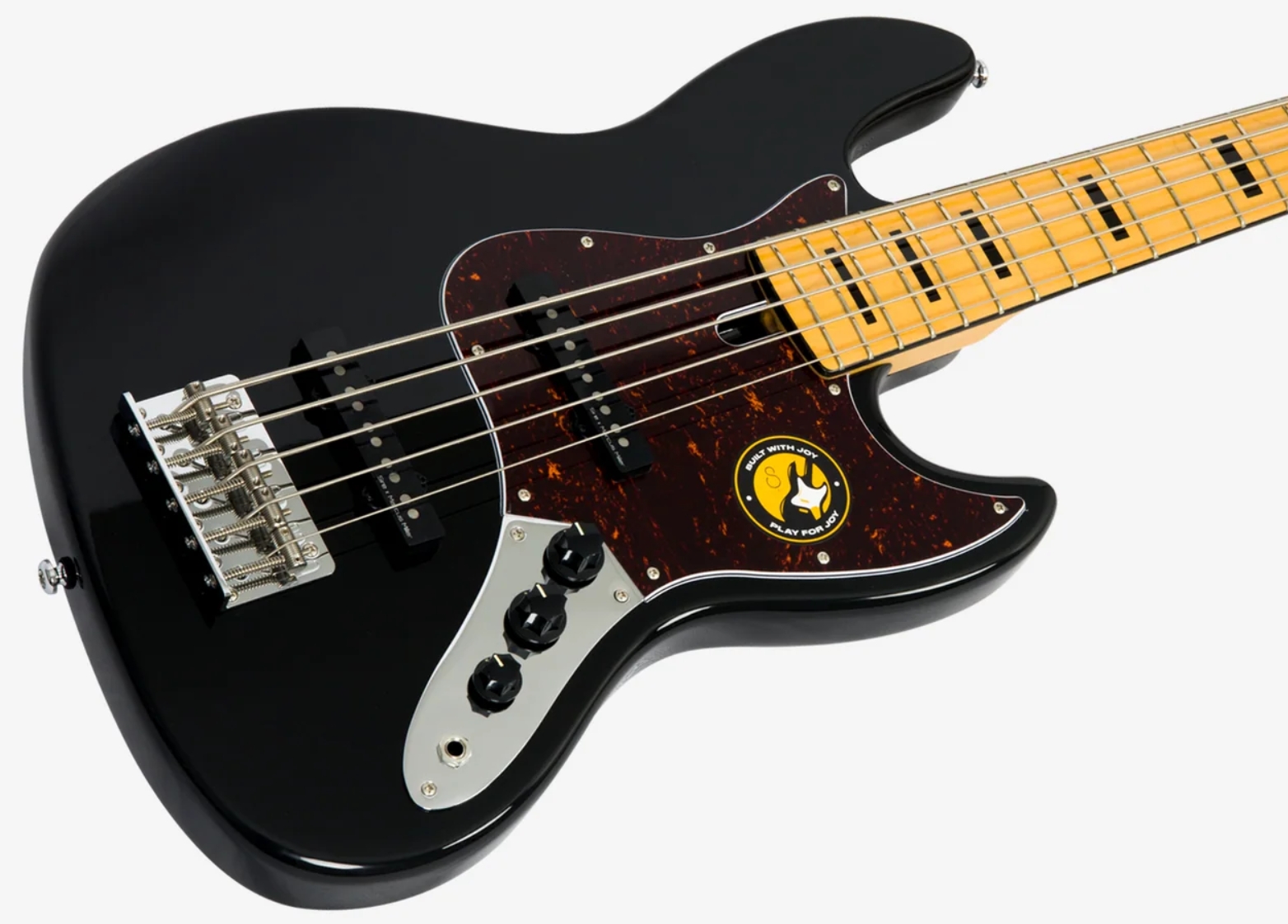 Sire Marcus Miller V5 5st Lh 5c Gaucher Mn - Black - Solid body electric bass - Variation 2