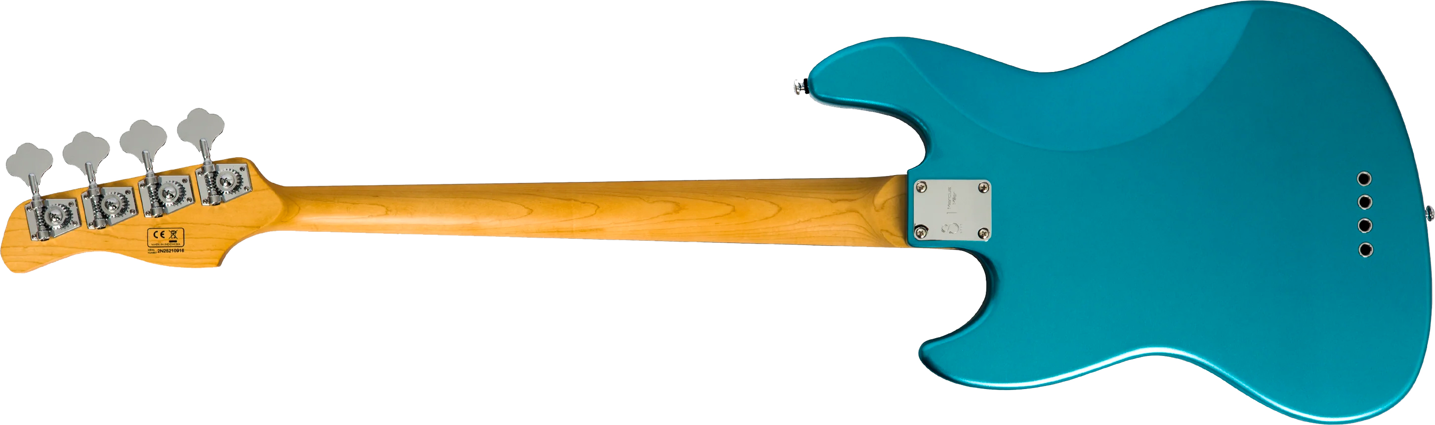 Sire Marcus Miller V5 Alder 4st Fretless Mn - Tide Pool - Solid body electric bass - Variation 1