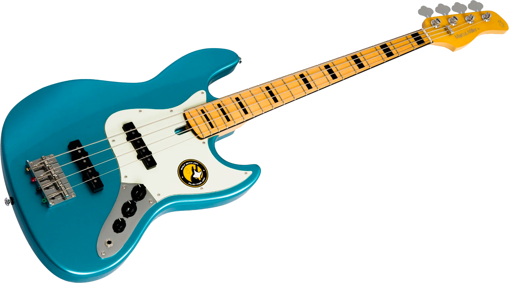 Sire Marcus Miller V5 Alder 4st Fretless Mn - Tide Pool - Solid body electric bass - Variation 2