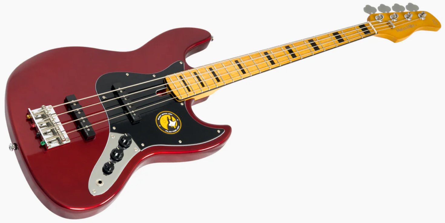 Sire Marcus Miller V5 Alder 4st Mn - Candy Apple Red - Solid body electric bass - Variation 2