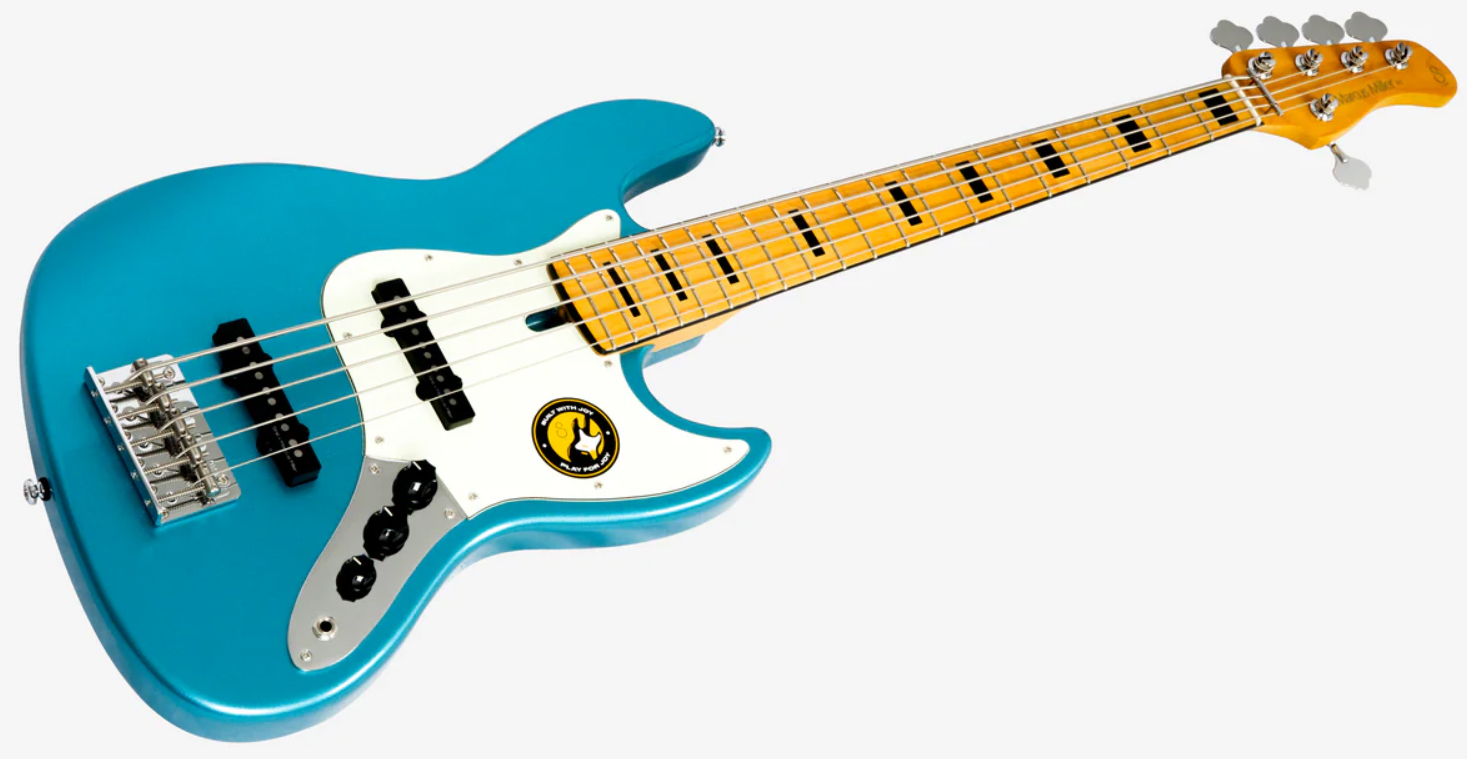 Sire Marcus Miller V5 Alder 5st 5c Mn - Tide Pool - Solid body electric bass - Variation 2