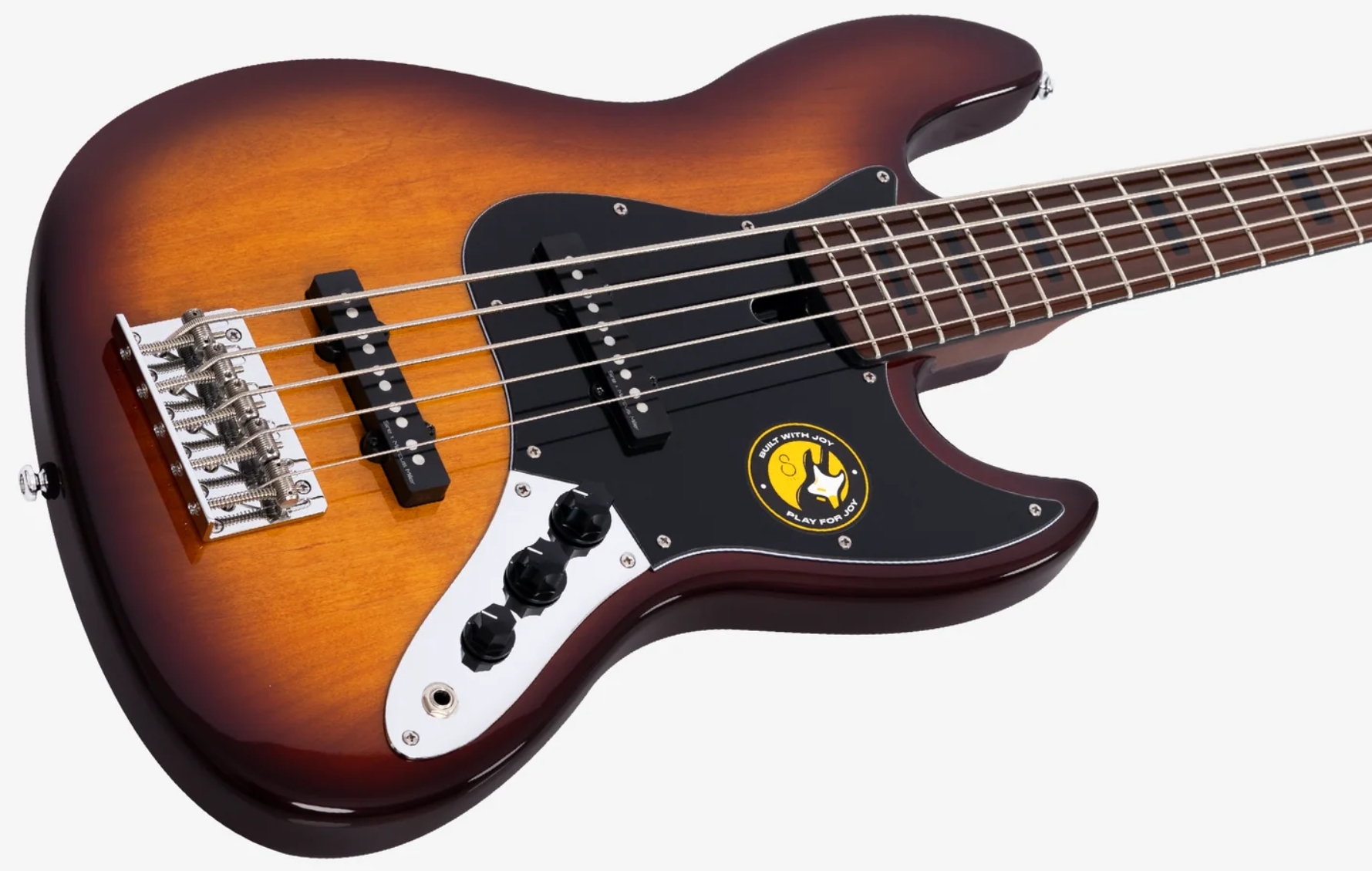 Sire Marcus Miller V5 Alder 5st Lh 5c Gaucher Mn - Tobacco Sunburst - Solid body electric bass - Variation 2