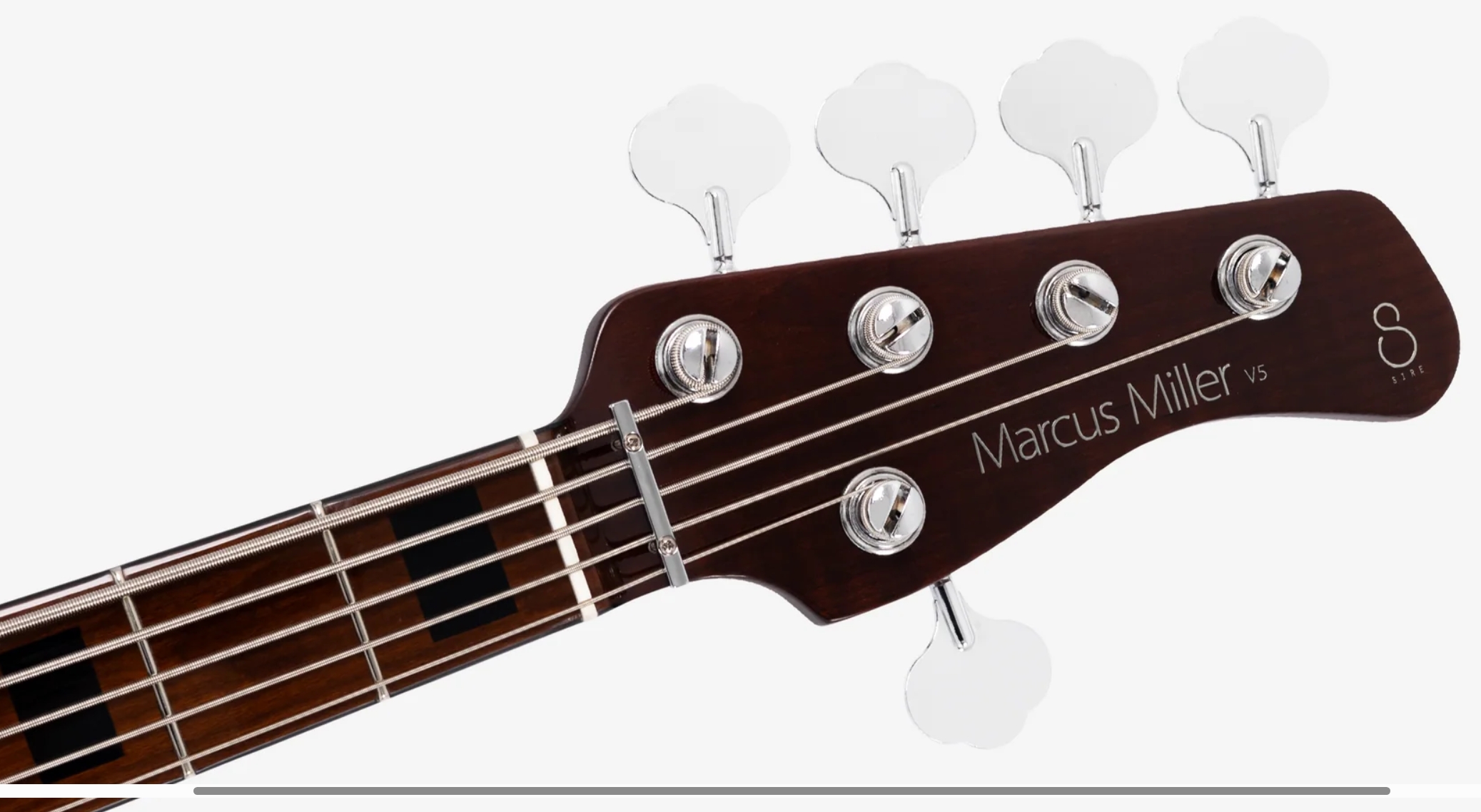 Sire Marcus Miller V5 Alder 5st Lh 5c Gaucher Mn - Tobacco Sunburst - Solid body electric bass - Variation 3