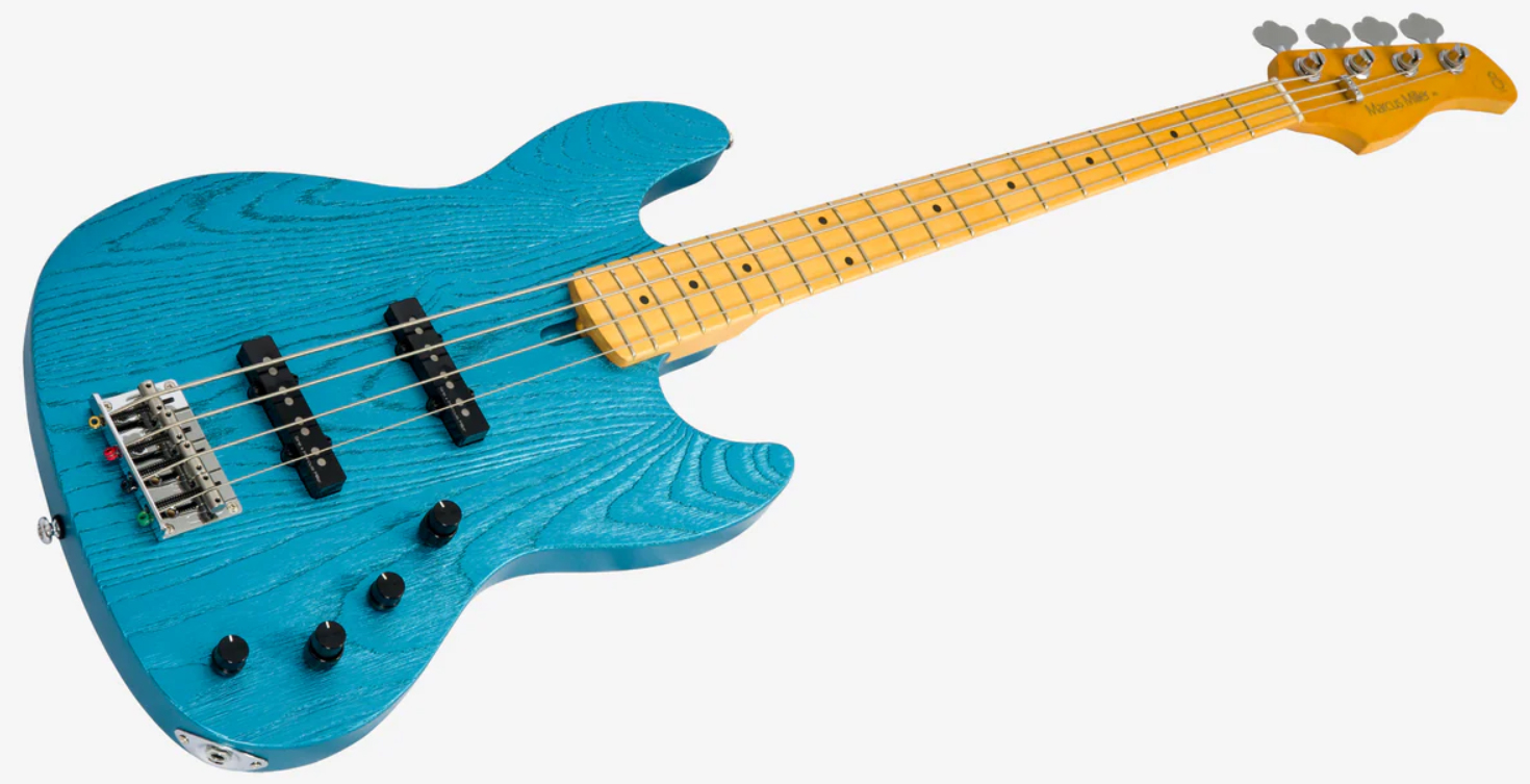 Sire Marcus Miller V6 4st Active Mn - Ocean Turquoise Blue - Solid body electric bass - Variation 2