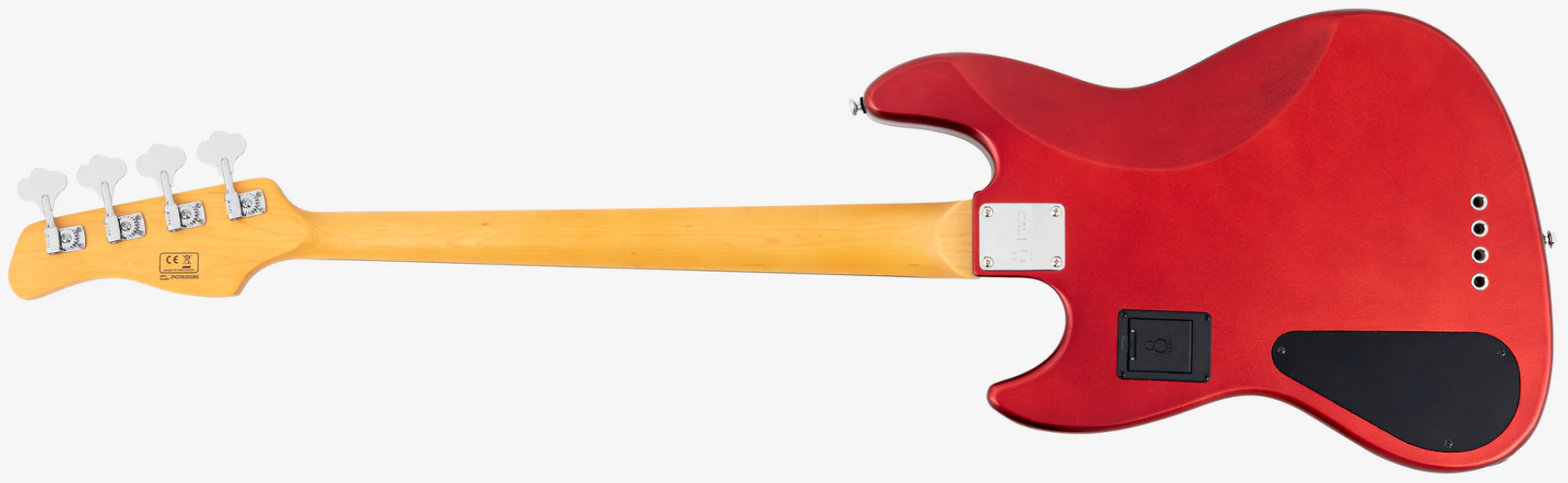 Sire Marcus Miller V6 4st Active Rw - Candy Apple Red - Solid body electric bass - Variation 1
