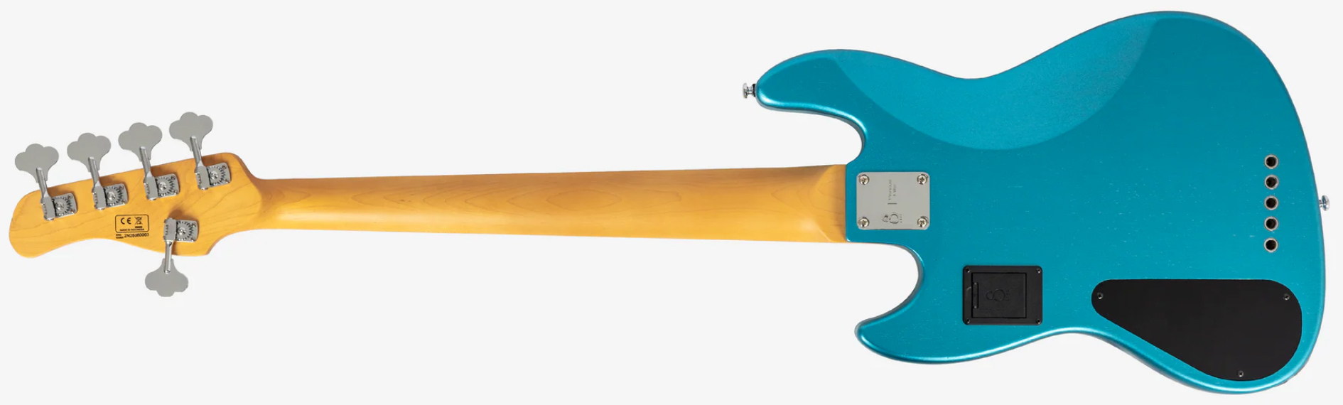 Sire Marcus Miller V6 5st 5c Active Mn - Ocean Turquoise Blue - Solid body electric bass - Variation 1