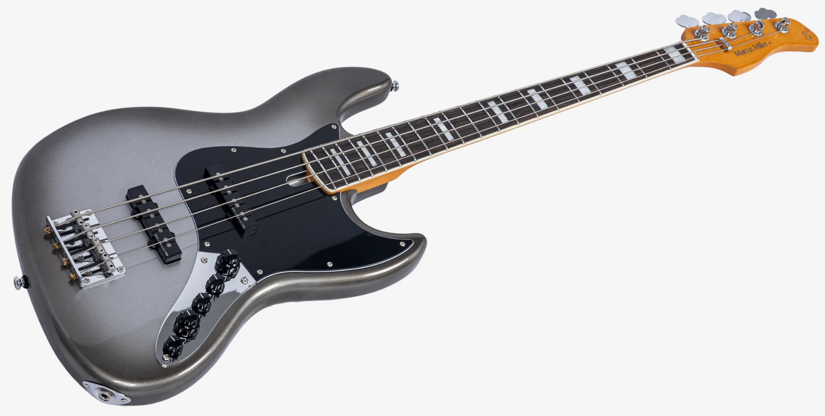 Sire Marcus Miller V7 Alder 2nd Gen 4st 4c Active Eb - Mercury - Solid body electric bass - Variation 2