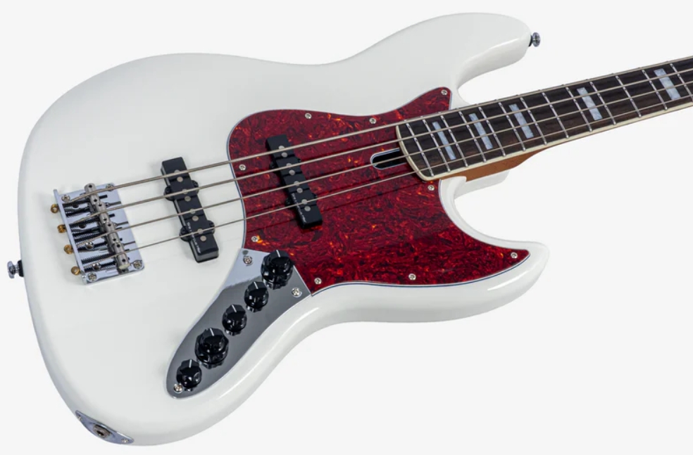 Sire Marcus Miller V7 Alder 2nd Gen 4st 4c Active Eb - Antique White - Solid body electric bass - Variation 2