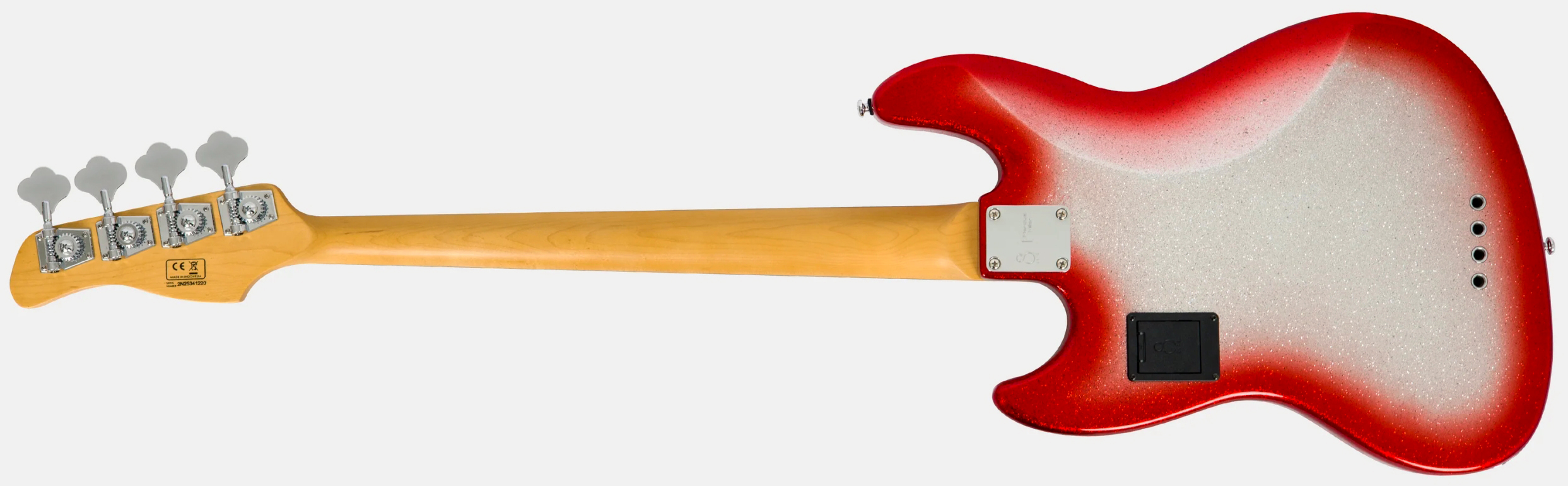 Sire Marcus Miller V7 Alder 2nd Gen 4st 4c Active Mn - Redburst Sparkle - Solid body electric bass - Variation 1